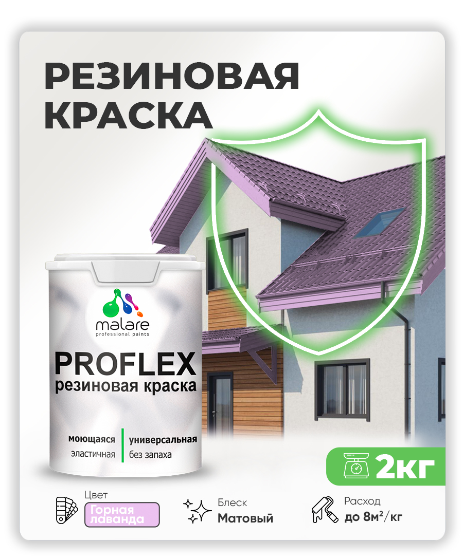 Акриловая универсальная краска Malare PROFLEX