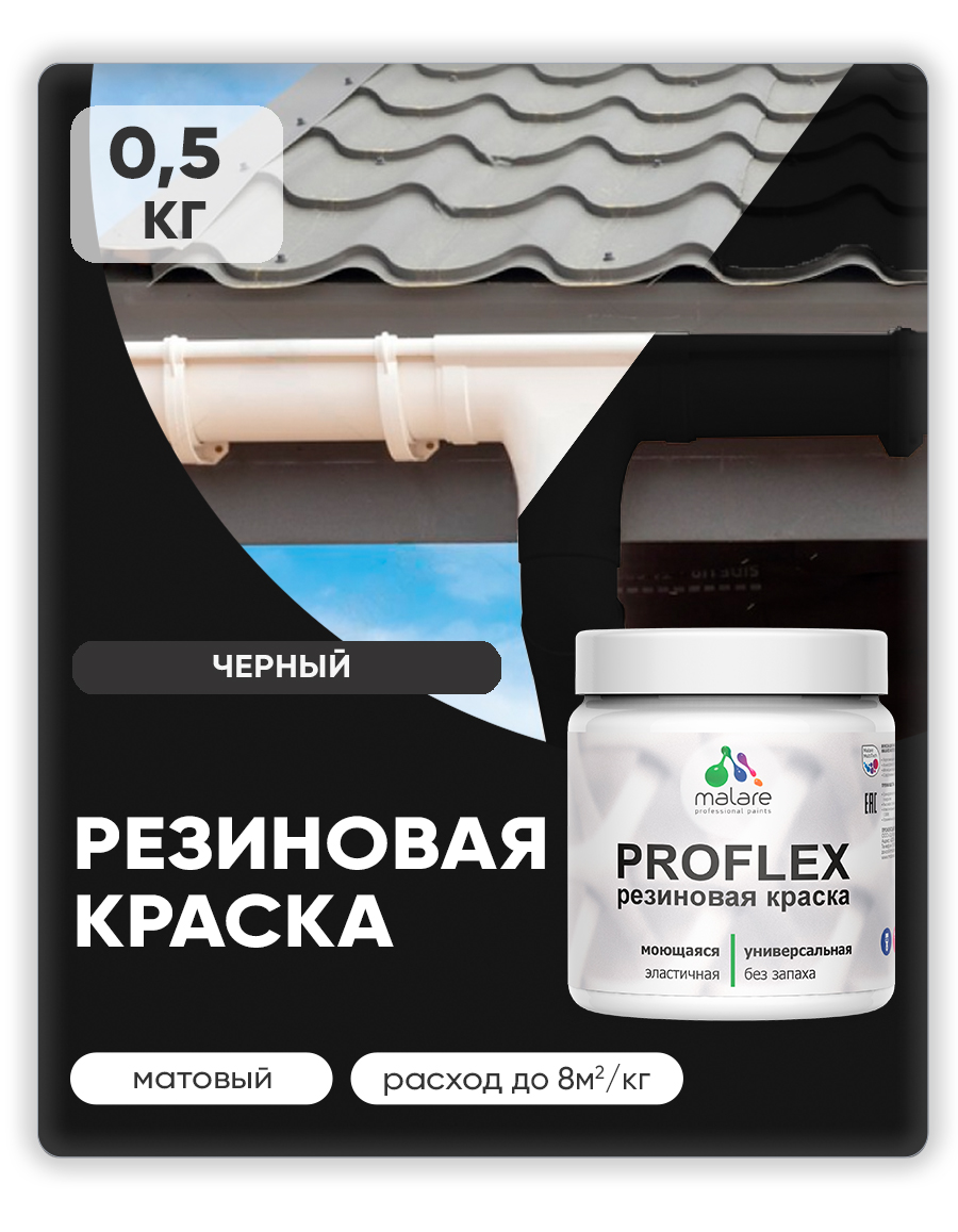 Акриловая универсальная краска Malare PROFLEX