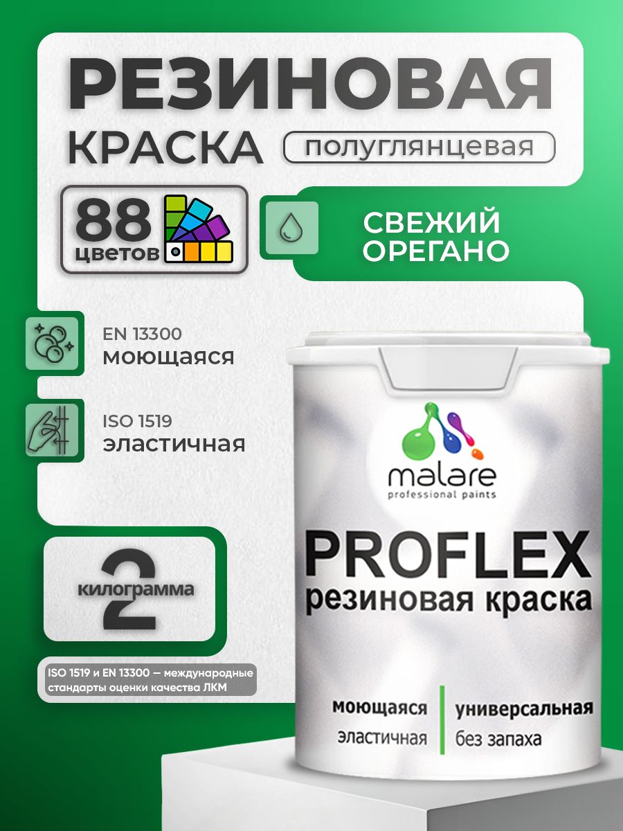 Латексная универсальная краска Malare PROFLEX