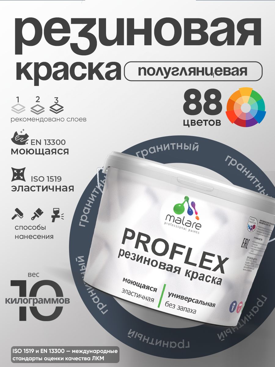 Латексная универсальная краска Malare PROFLEX