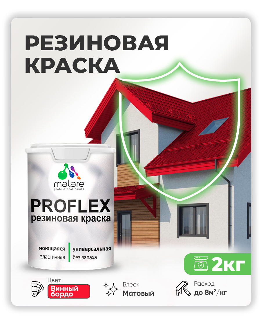 Акриловая универсальная краска Malare PROFLEX