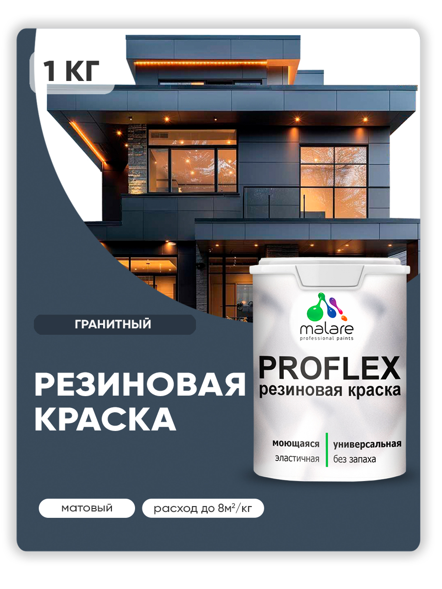 Акриловая универсальная краска Malare PROFLEX