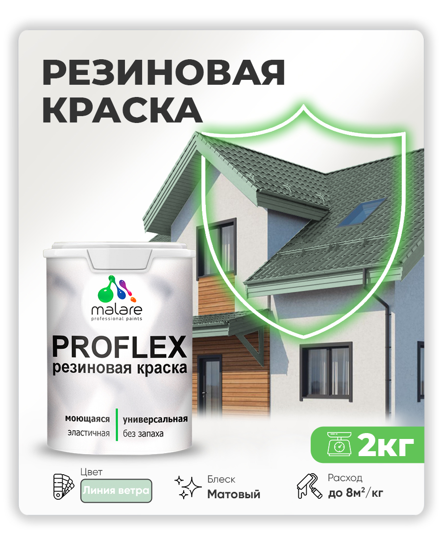Акриловая универсальная краска Malare PROFLEX