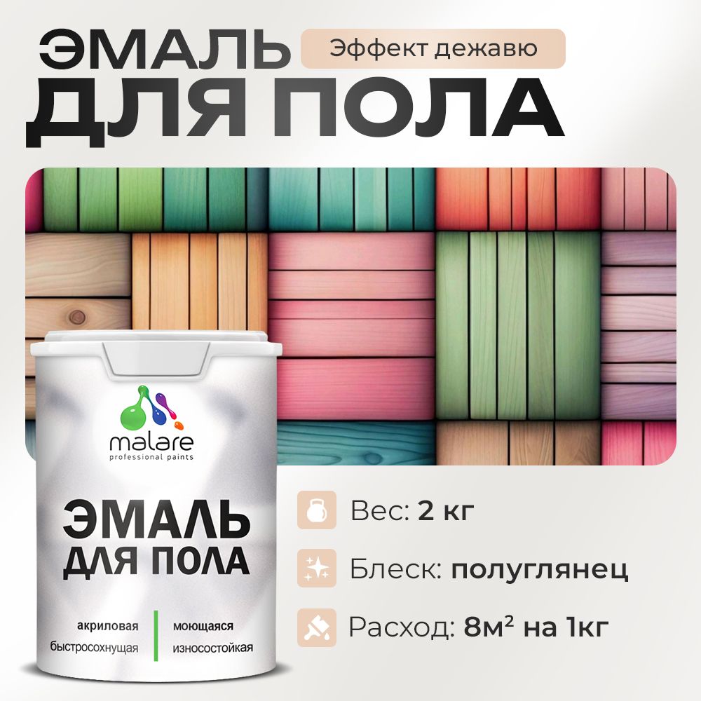 Акриловая эмаль для пола Malare