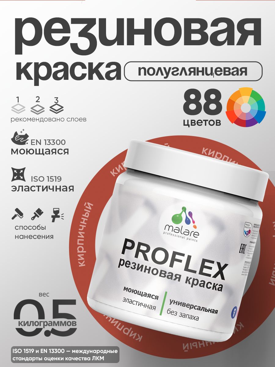 Латексная универсальная краска Malare PROFLEX