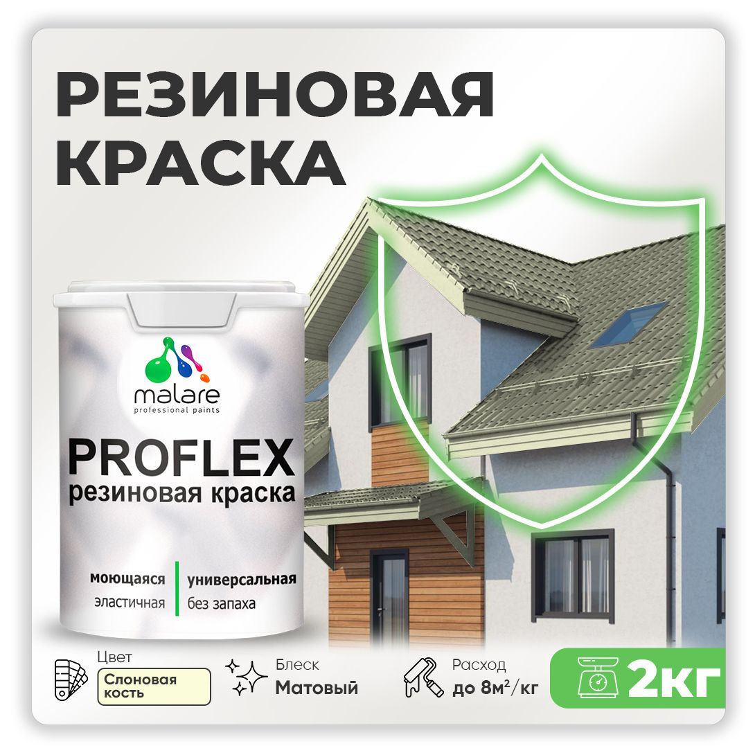 Акриловая универсальная краска Malare PROFLEX