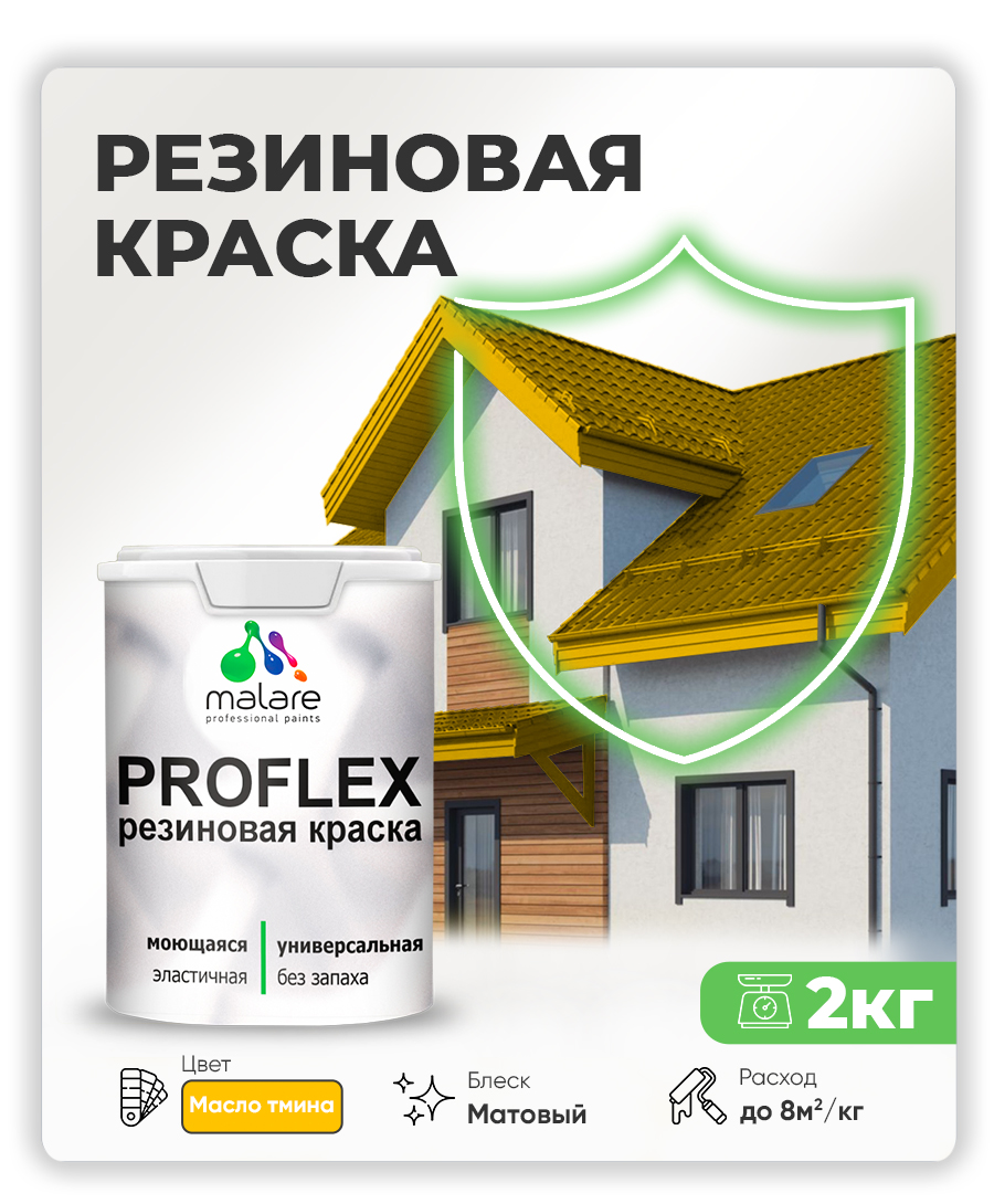 Акриловая универсальная краска Malare PROFLEX
