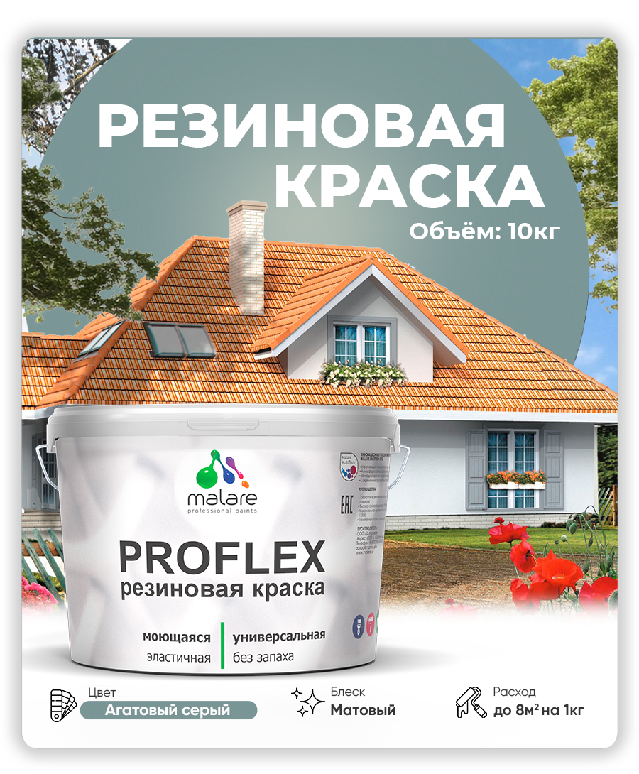 Акриловая универсальная краска Malare PROFLEX