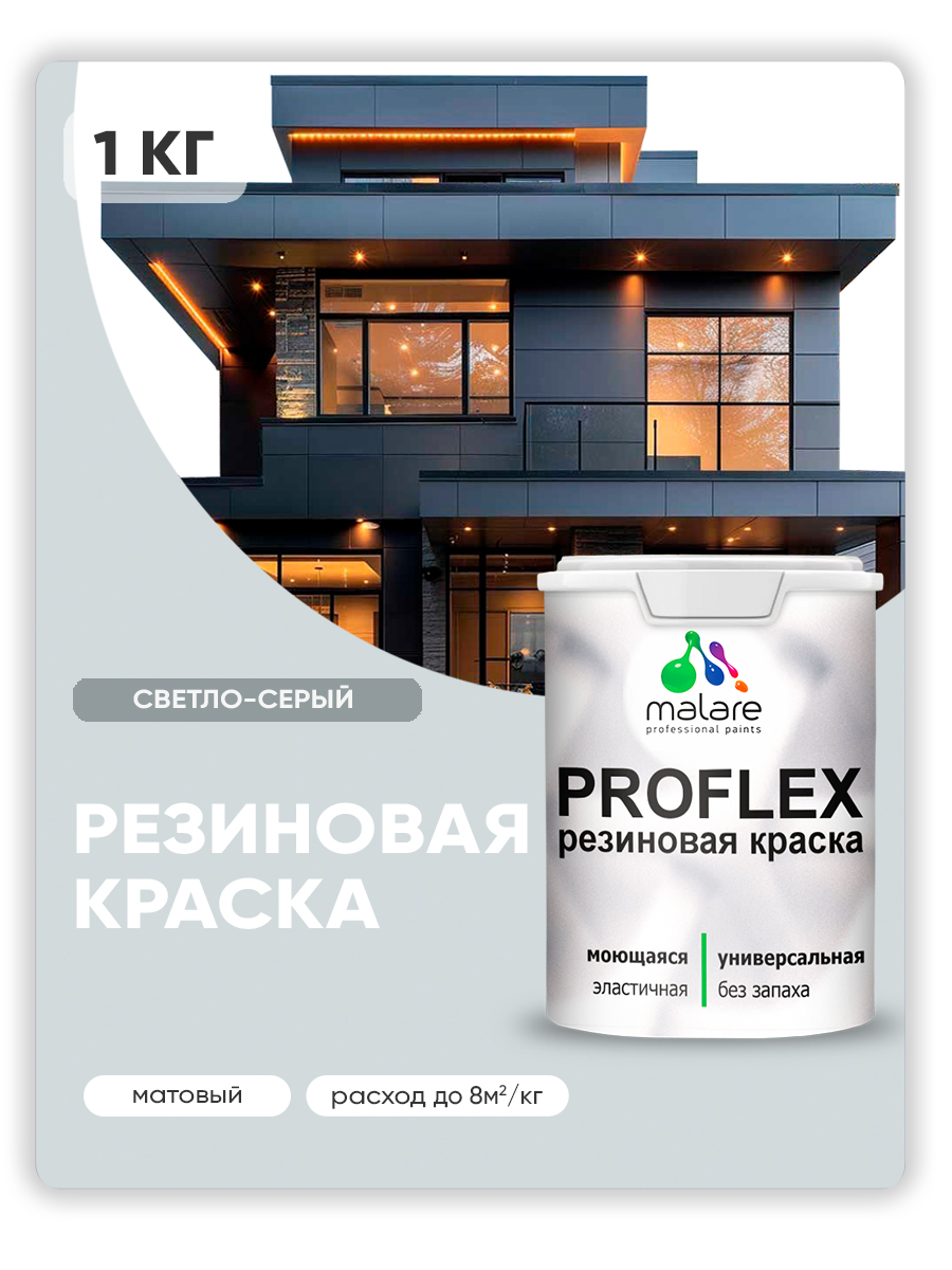 Акриловая универсальная краска Malare PROFLEX