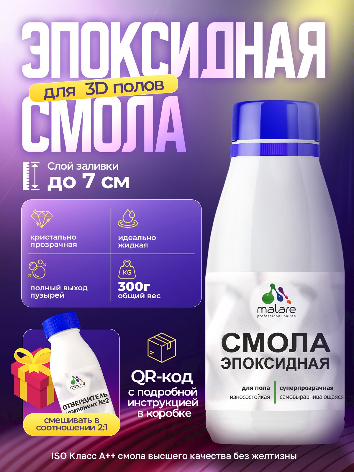 Эпоксидная смола для пола Malare
