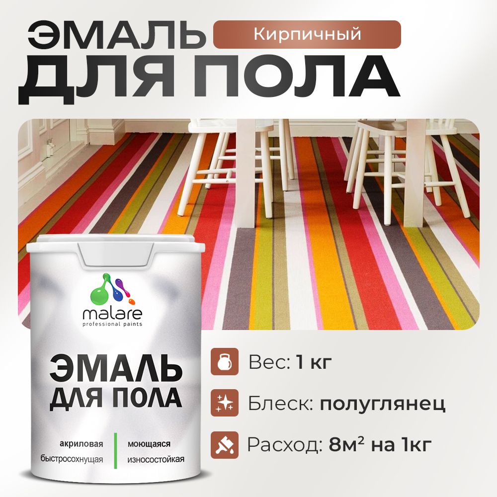 Акриловая эмаль для пола Malare
