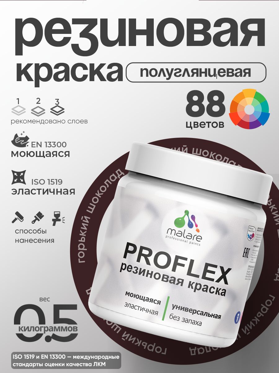 Латексная универсальная краска Malare PROFLEX