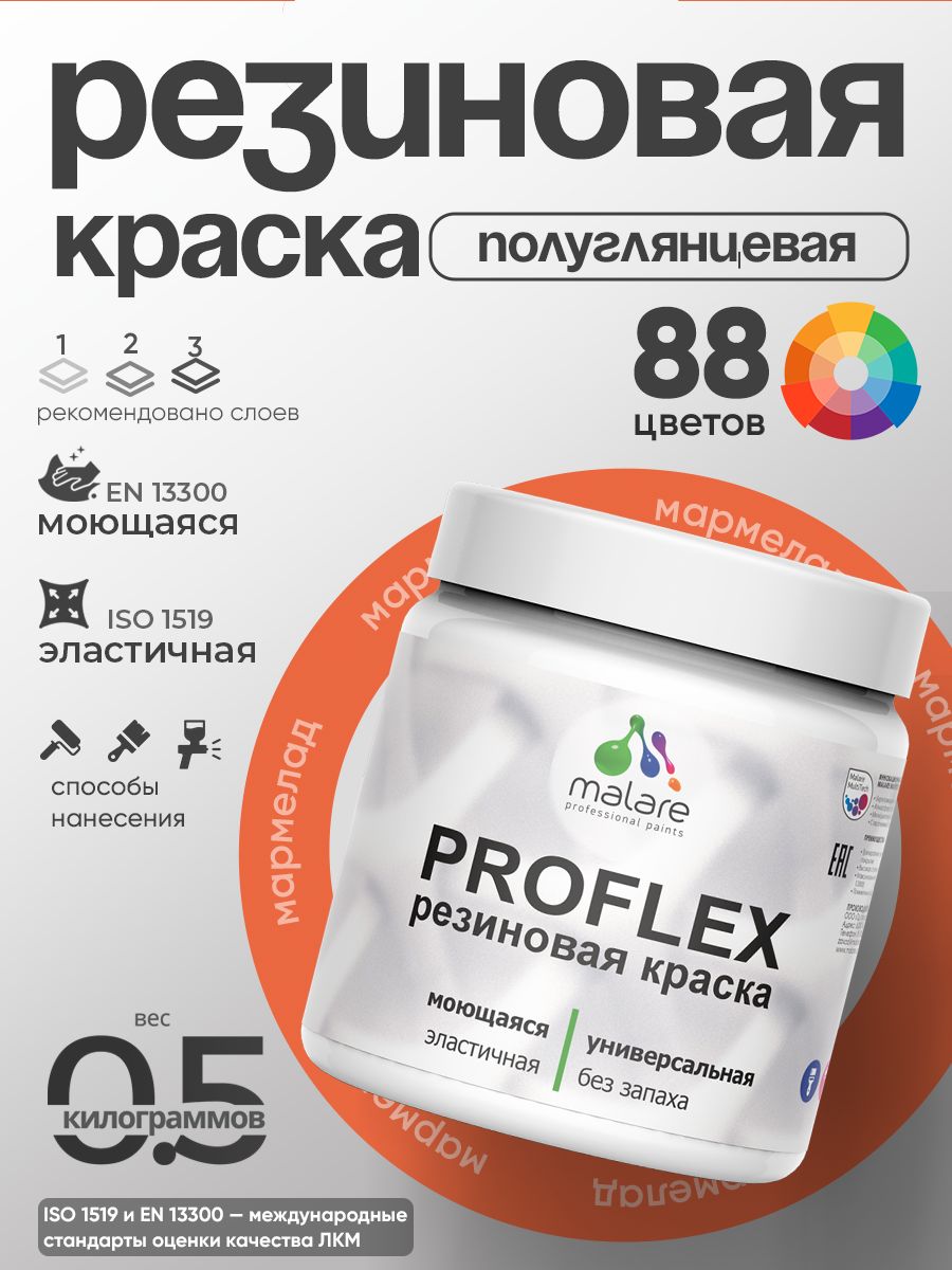 Латексная универсальная краска Malare PROFLEX