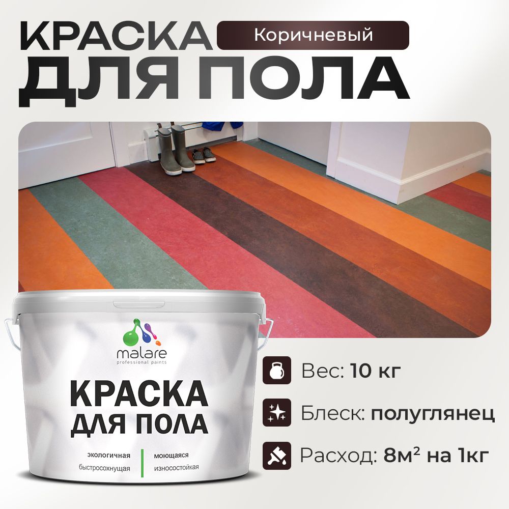 Акриловая краска для пола Malare