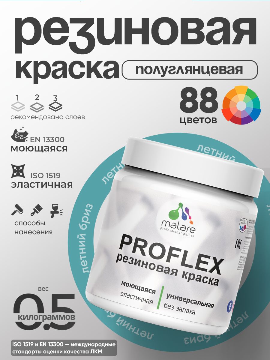 Латексная универсальная краска Malare PROFLEX