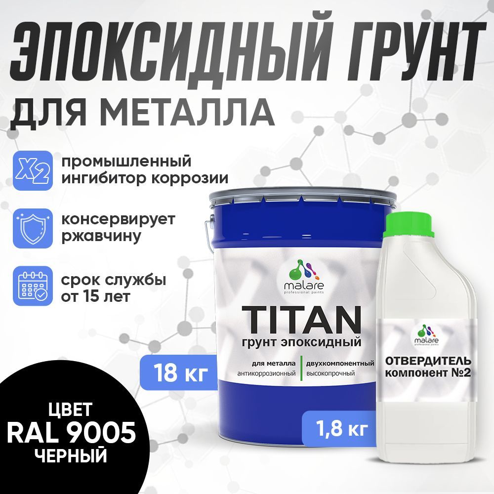 Эпоксидный грунт для металлических поверхностей Malare TITAN