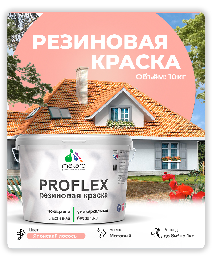 Акриловая универсальная краска Malare PROFLEX