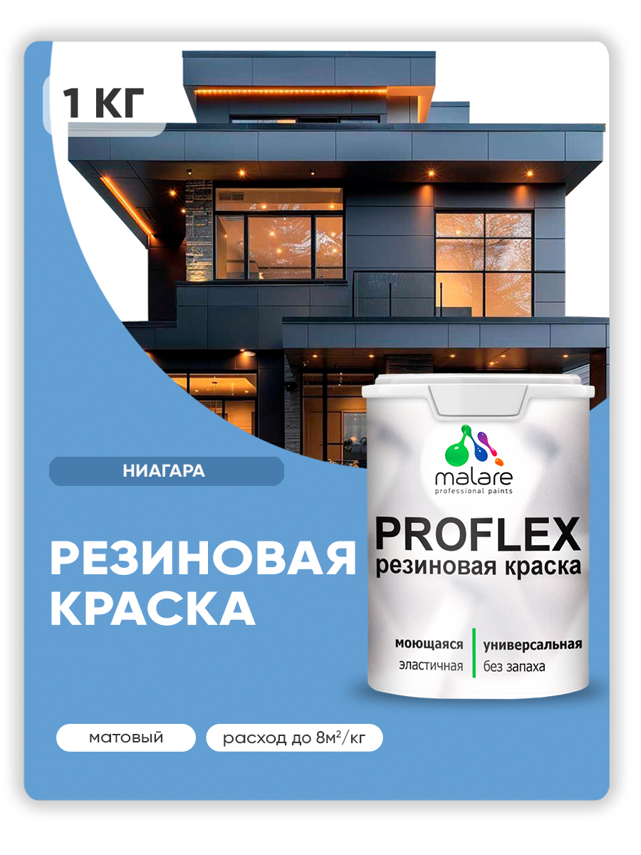 Акриловая универсальная краска Malare PROFLEX