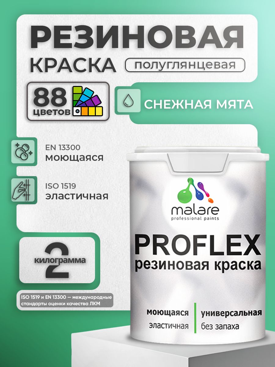 Латексная универсальная краска Malare PROFLEX