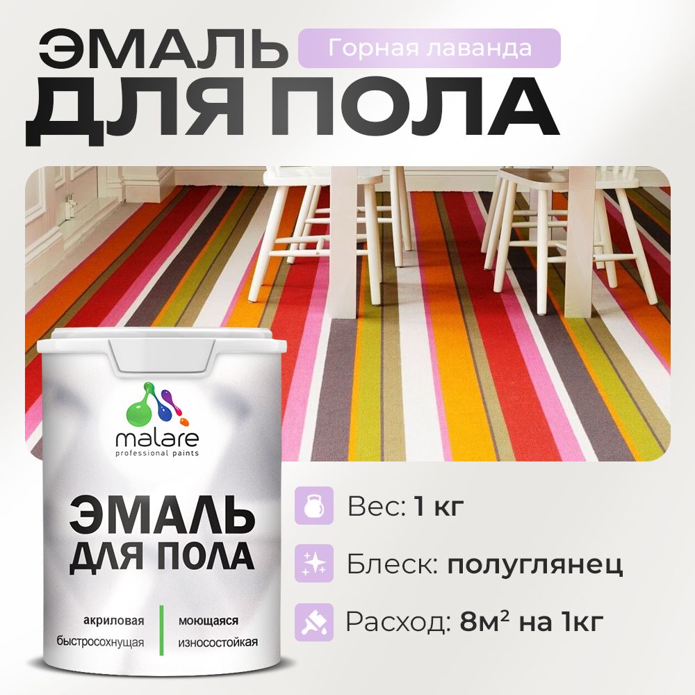Акриловая эмаль для пола Malare
