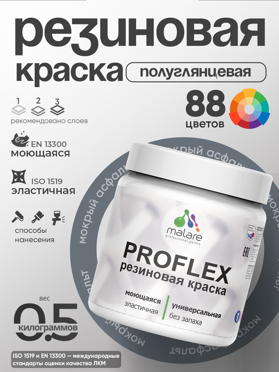 Латексная универсальная краска Malare PROFLEX