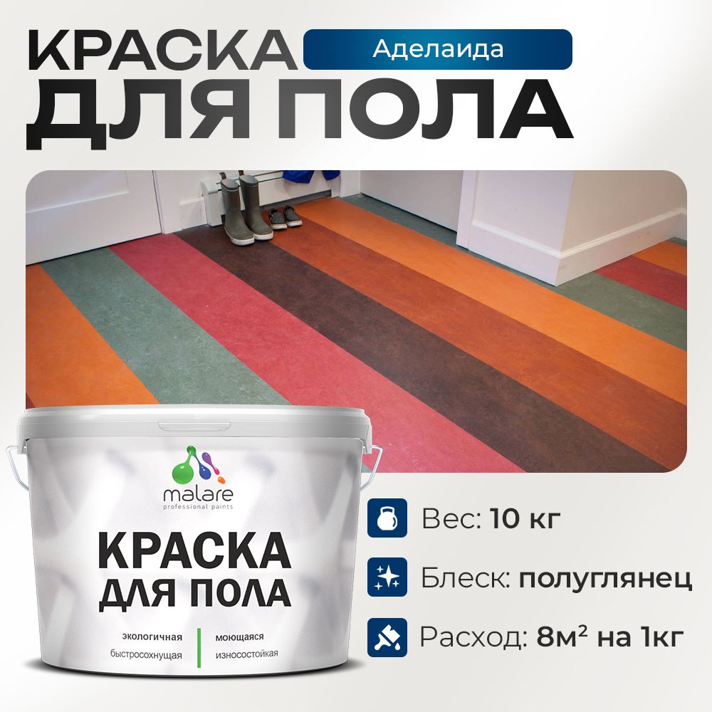Акриловая краска для пола Malare
