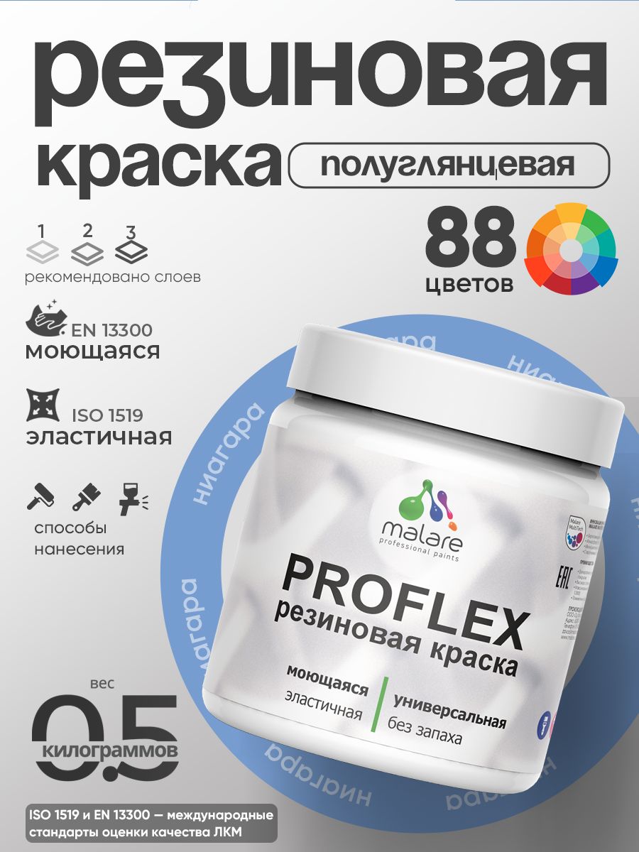 Латексная универсальная краска Malare PROFLEX