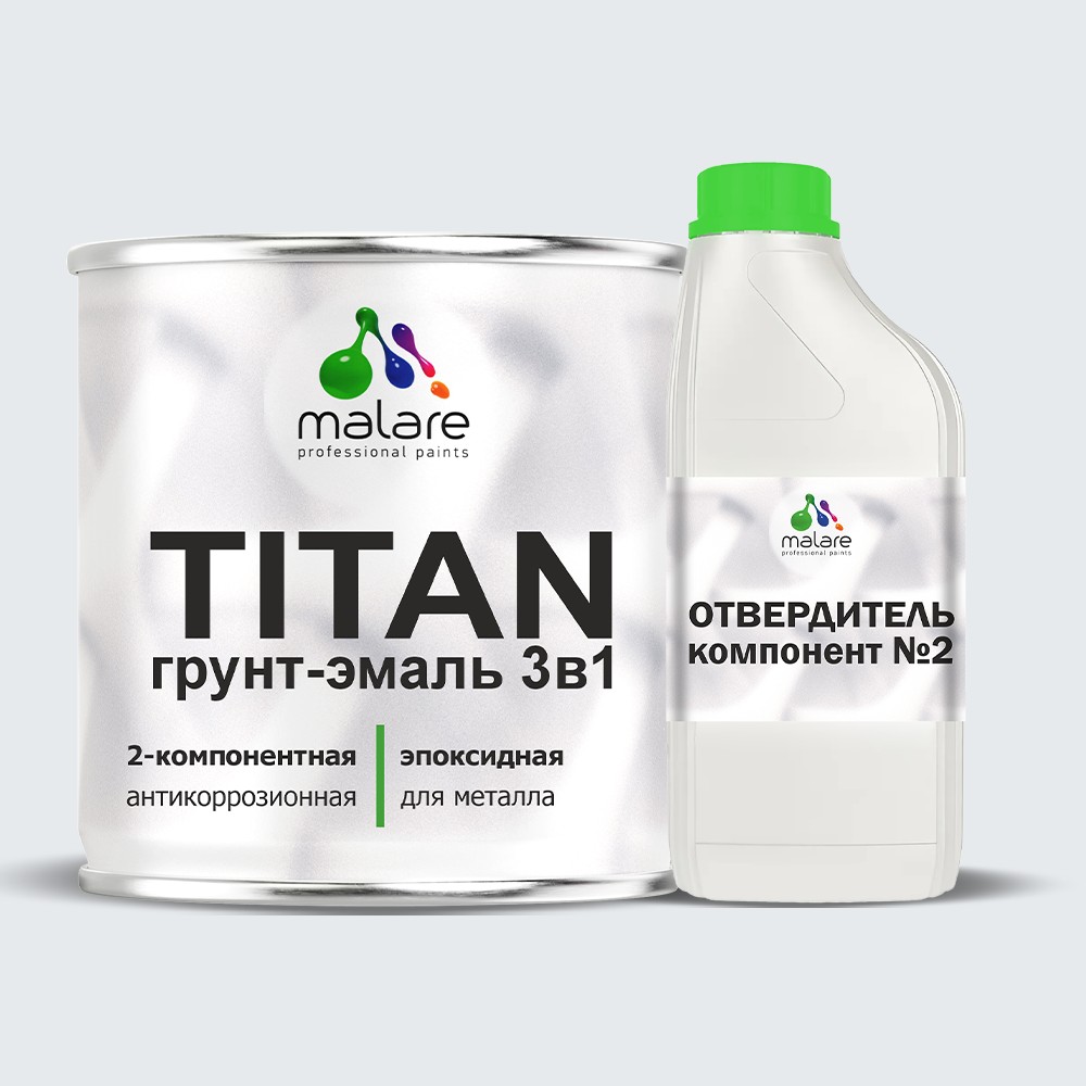 Эпоксидная грунт-эмаль для металлических поверхностей Malare TITAN