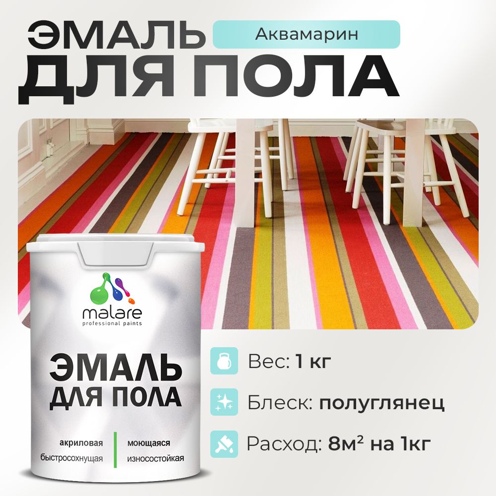Акриловая эмаль для пола Malare
