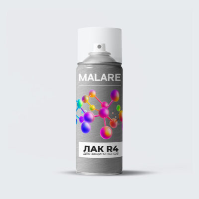 Аэрозольный акрил-уретановый лак для пола Malare