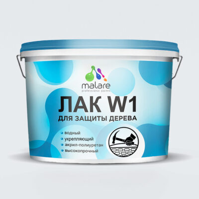 Акриловый водный лак для деревянных поверхностей Malare