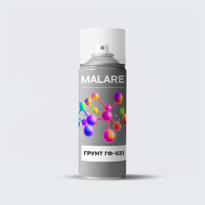 Аэрозольная акрил-уретановая универсальная грунтовка Malare ГФ-021