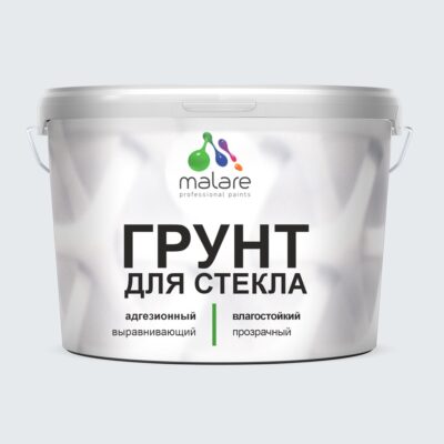 Акриловый грунт для стекла и скользких поверхностей Malare