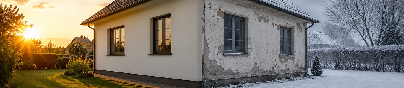 Покрасочные работы летом и зимой: как температура и влажность влияют на результат