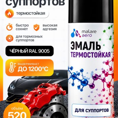 Термостойкая краска Malare для суппортов